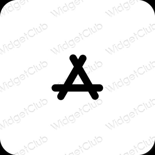 Esthetische AppStore app-pictogrammen