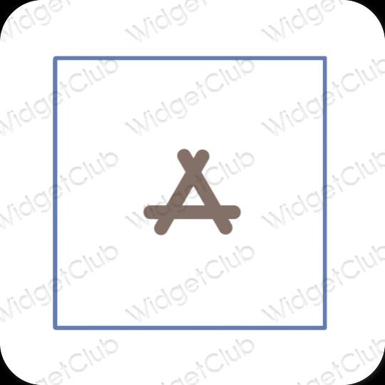 Esthetische AppStore app-pictogrammen