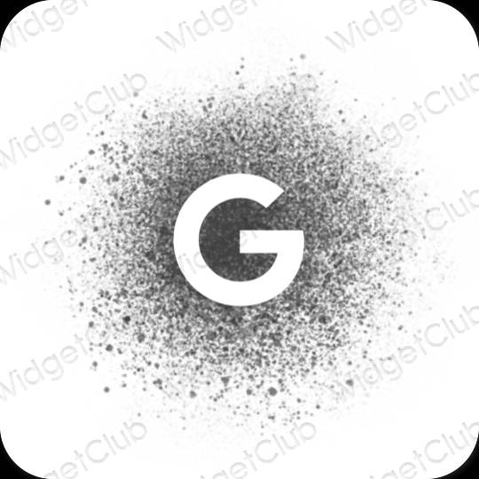 Aesthetic Google app icons