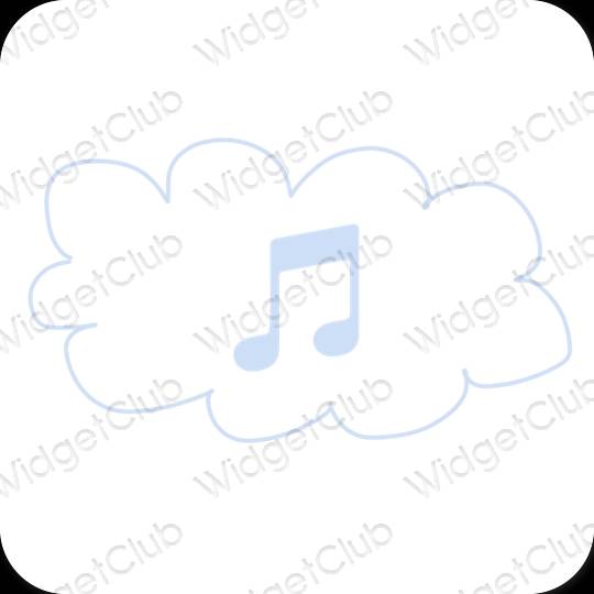 Ikon aplikasi estetika Apple Music