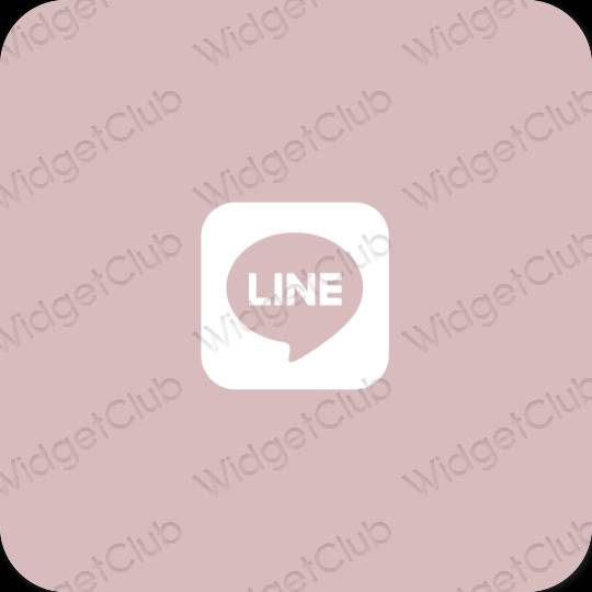 نمادهای برنامه زیباشناسی LINE