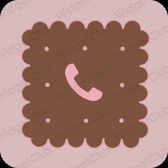 Estética Phone iconos de aplicaciones