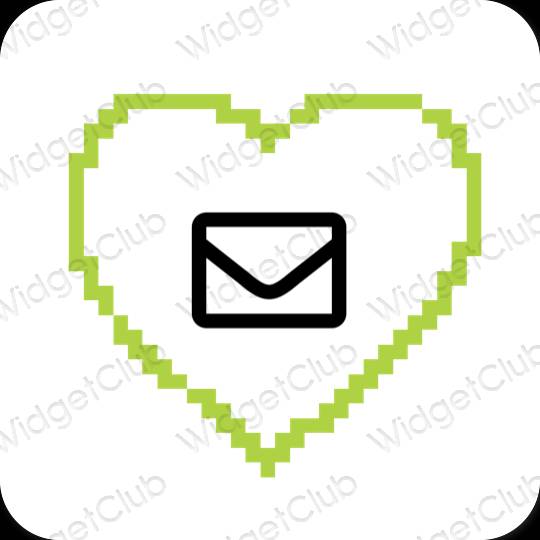 جمالية Mail أيقونات التطبيقات
