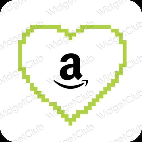 Esztétikus Amazon alkalmazásikonok