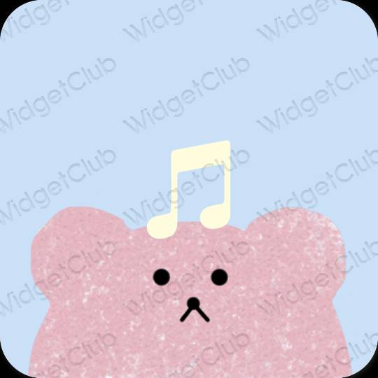 Icone delle app Music estetiche