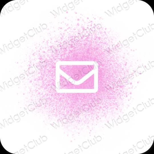 Estética Mail iconos de aplicaciones