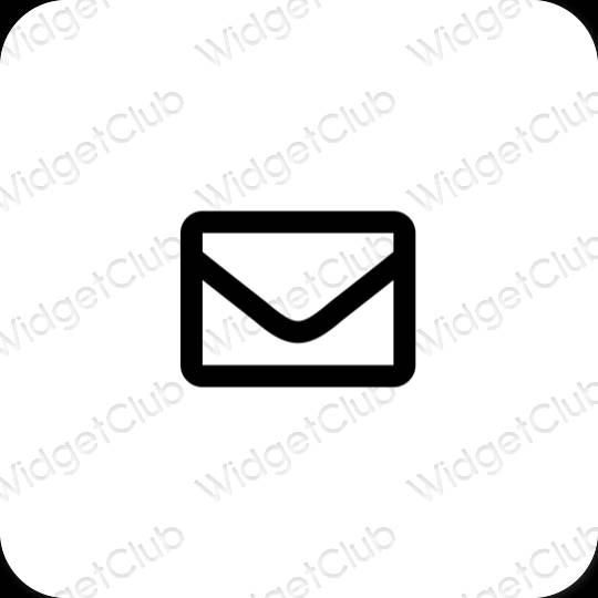 Icônes d'application Mail esthétiques