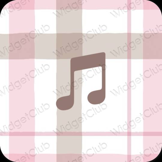 រូបតំណាងកម្មវិធី Apple Music សោភ័ណភាព