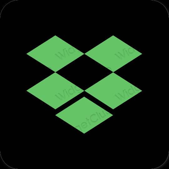 Aesthetic Dropbox app icons
