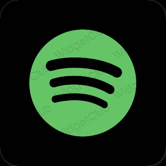 Αισθητικά Spotify εικονίδια εφαρμογής