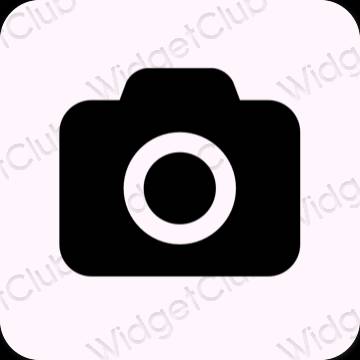 Esthetische Camera app-pictogrammen