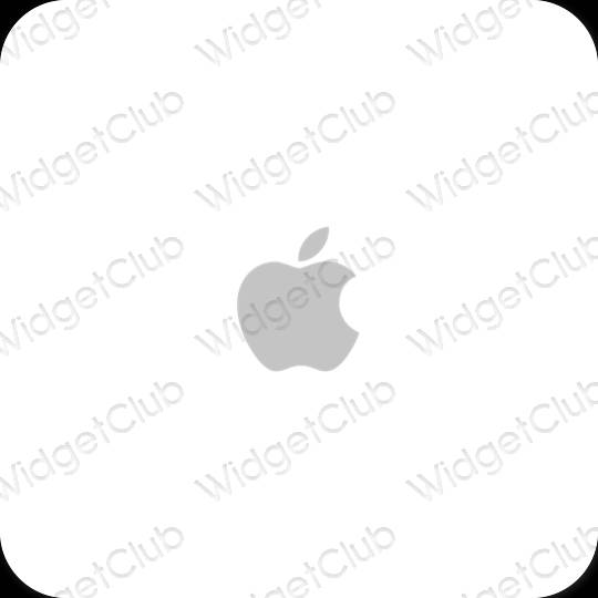 Esthetische Apple Store app-pictogrammen