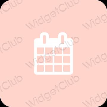 Aesthetic Calendar app icons