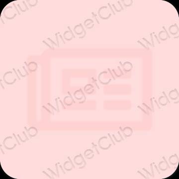 Estetico rosa Simeji icone dell'app