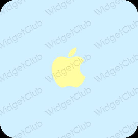 Αισθητικός μωβ Apple Store εικονίδια εφαρμογών
