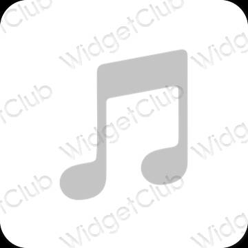 Estética Apple Music iconos de aplicaciones