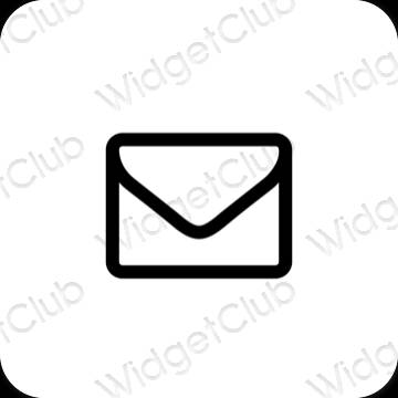 Esthetische Mail app-pictogrammen