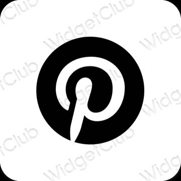 Icone delle app Pinterest estetiche