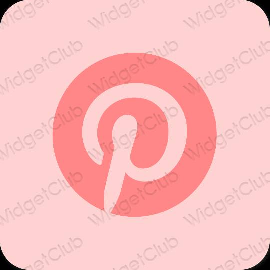Estetisk rosa PayPay app ikoner