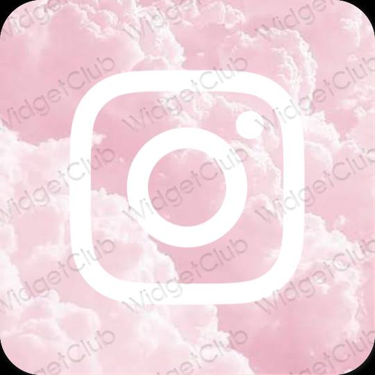 Biểu tượng ứng dụng Instagram thẩm mỹ