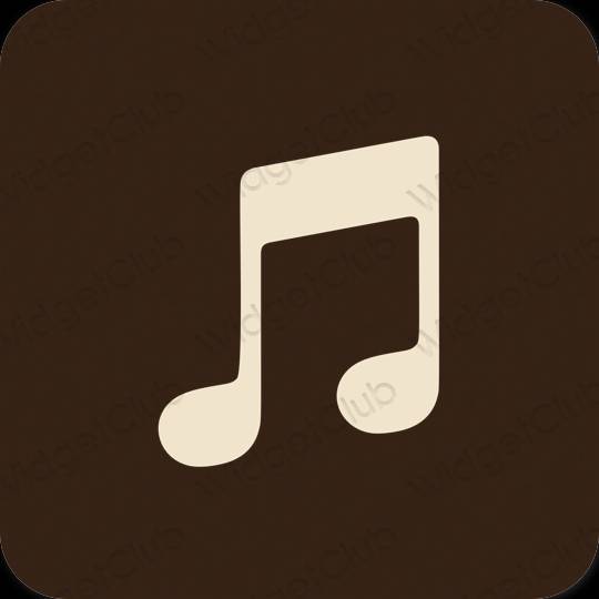 Icônes d'application Apple Music esthétiques