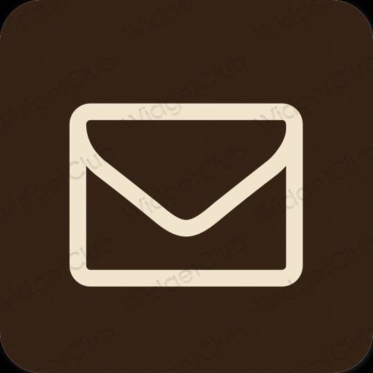 Icônes d'application Mail esthétiques