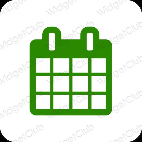 Estetinės Calendar programų piktogramos