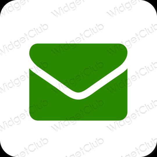 សោភ័ណ បៃតង Mail រូបតំណាងកម្មវិធី