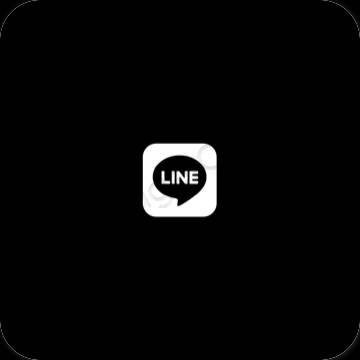 Ästhetische LINE App-Symbole