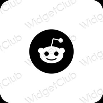 Estetické ikony aplikací Reddit
