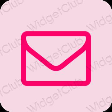 Estetik Mail uygulama simgeleri
