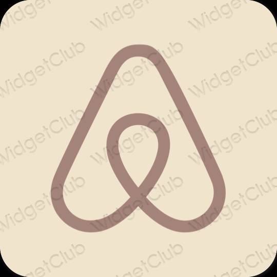 Ikon aplikasi estetika Airbnb