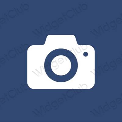 Esthetische Camera app-pictogrammen