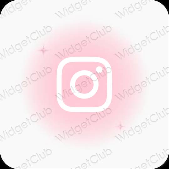 Biểu tượng ứng dụng Instagram thẩm mỹ