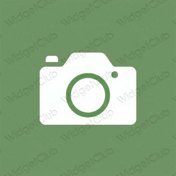 Esthetische Camera app-pictogrammen