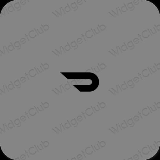 Estetske Doordash ikone aplikacija