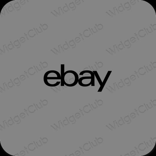 Icônes d'application eBay esthétiques