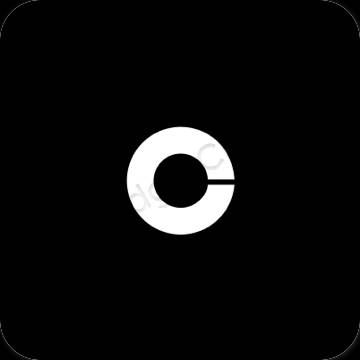 Estetické ikony aplikací Coinbase