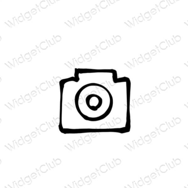 Aesthetic Camera app icons