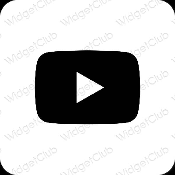 Icone delle app Youtube estetiche