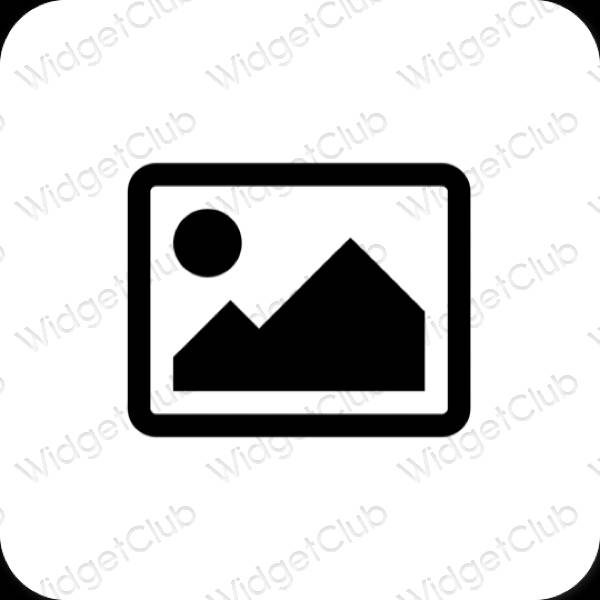 Esthetische Photos app-pictogrammen