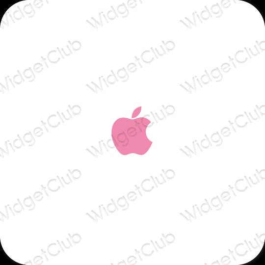 Esthetische Apple Store app-pictogrammen