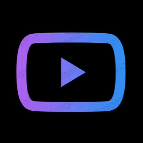 Estetske Youtube ikone aplikacij