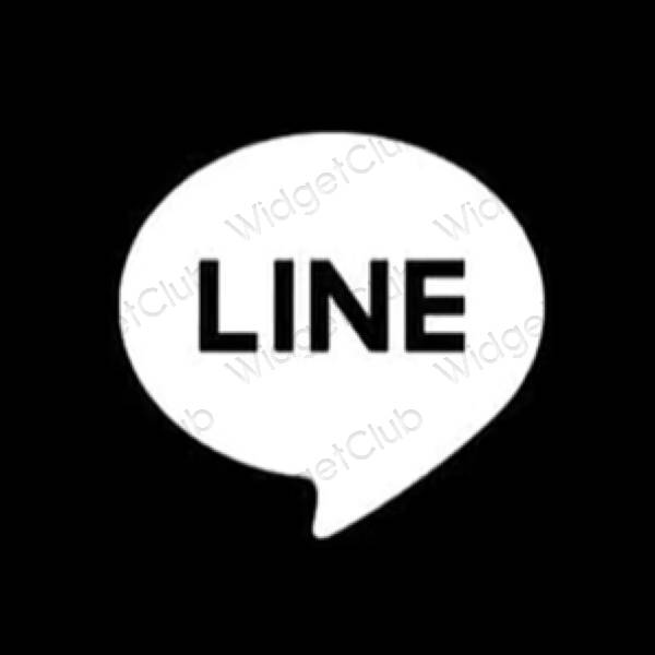 جمالية LINE أيقونات التطبيقات