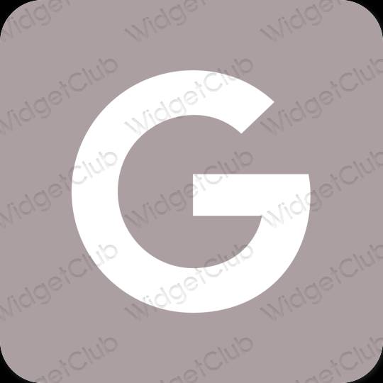 Aesthetic Google app icons