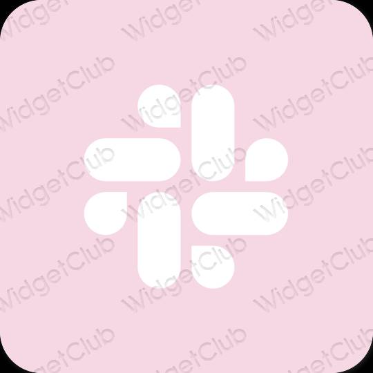 Icone delle app Slack estetiche