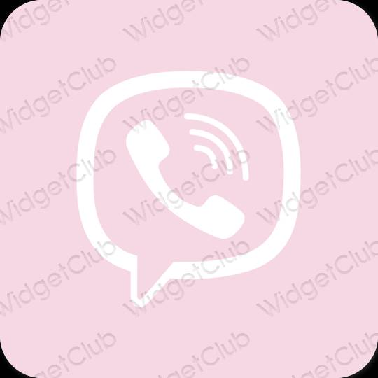 Estetické ikony aplikací Viber