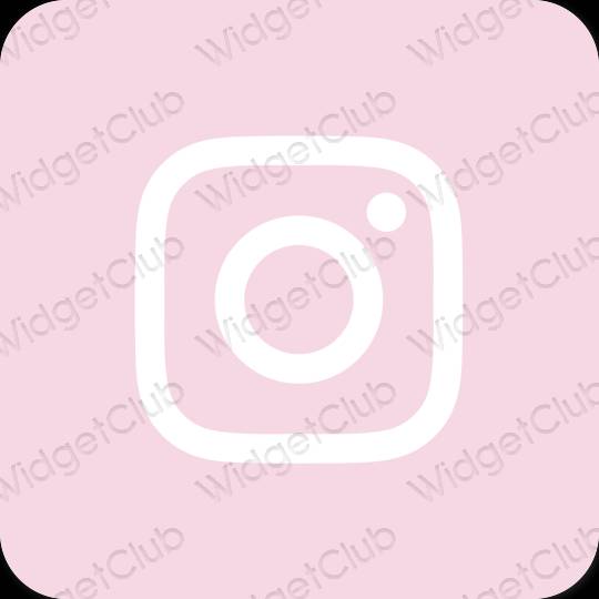 Estetické ikony aplikací Instagram