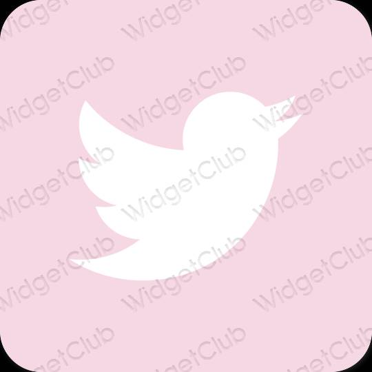 Aesthetic Twitter app icons