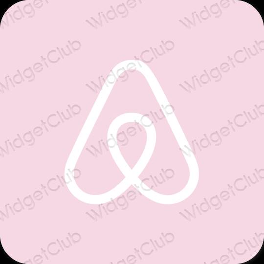 Estetické ikony aplikácií Airbnb